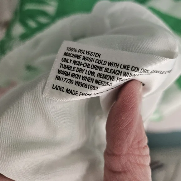 1 - Lilly Pulitzer for Target Green Tropical Leave Dress size SP, 2 Of These - Picture 6 of 6